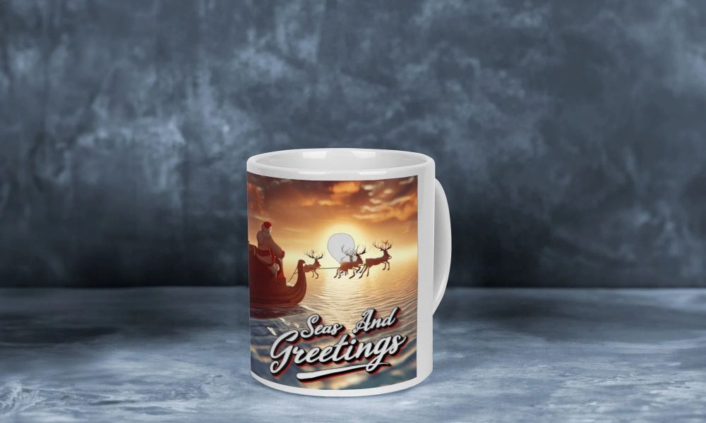 Personalized Christmas mug