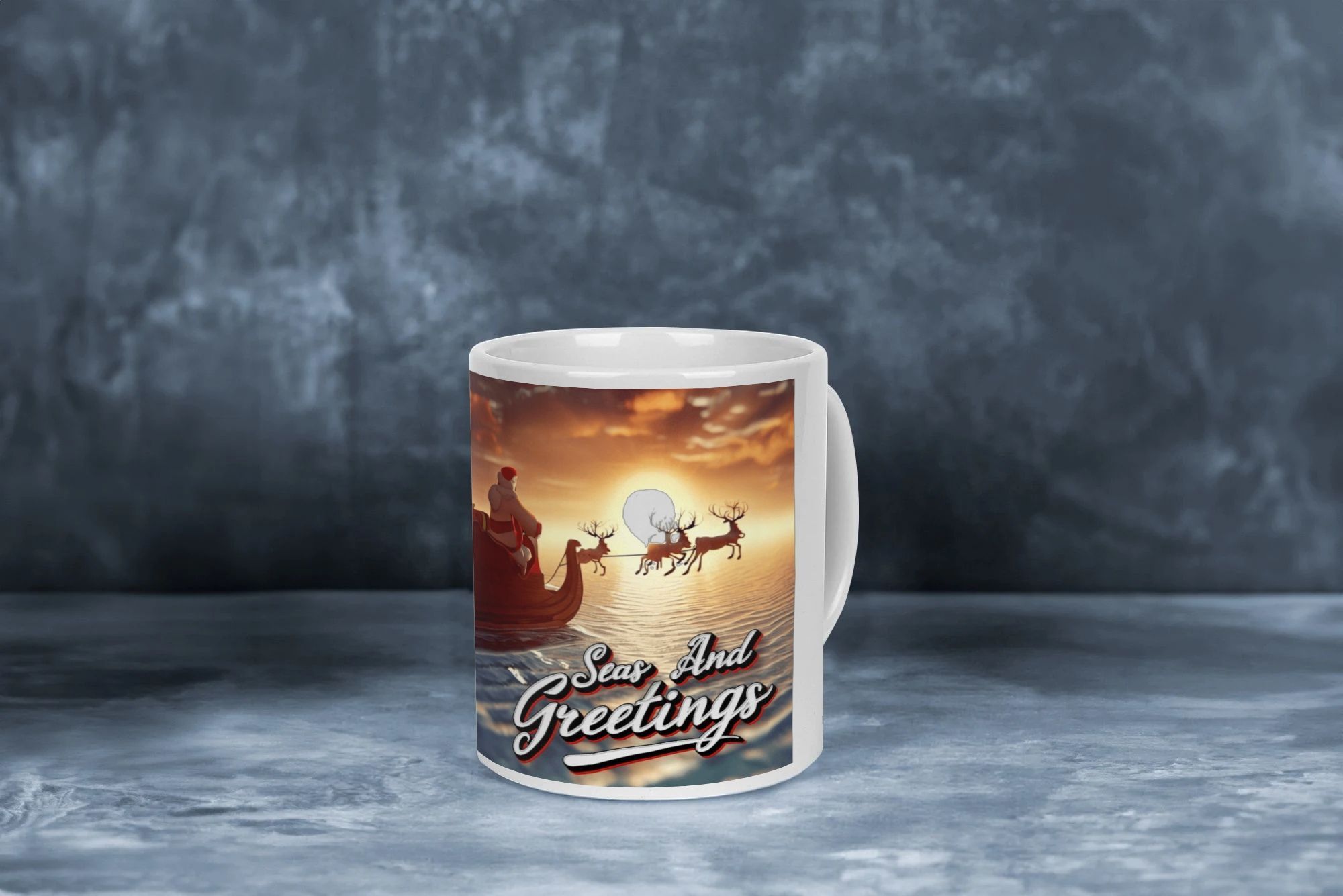 Personalized Christmas mug